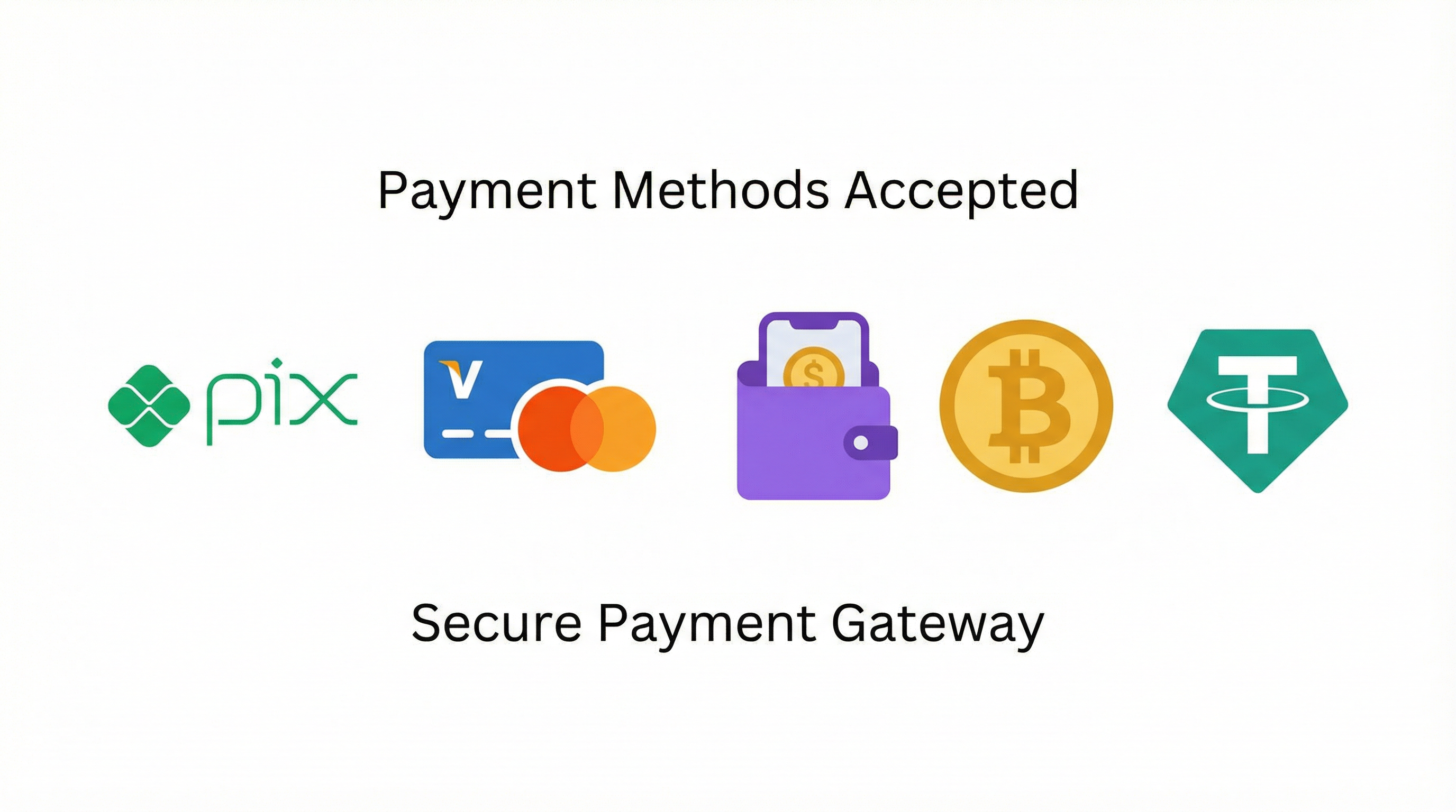 盛世棋牌支持的支付方式包括PIX、信用卡、电子钱包和加密货币